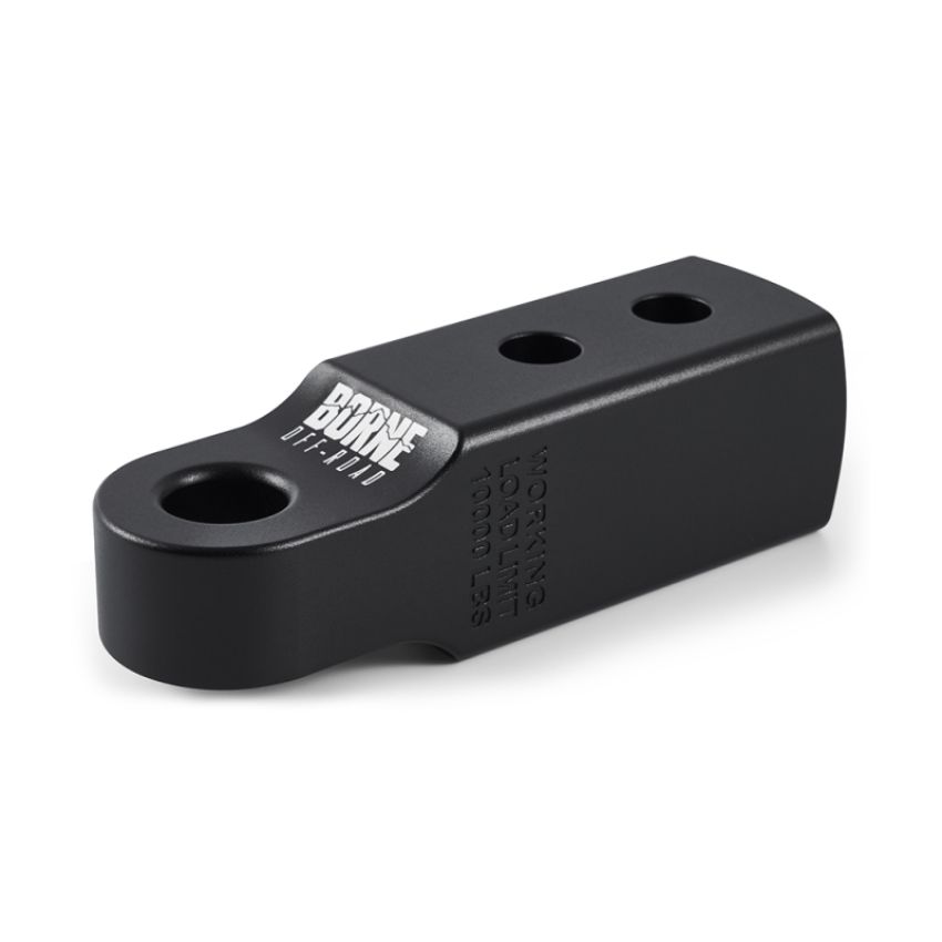 Borne Off-Road BNHR-2-BK CNC Hitch Receiver Shackle 2in Black