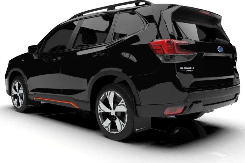 Rally Armor MF52-UR-BLK/WH Black Mud Flap/White Logo