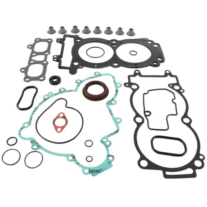 Vertex Pistons 8110006 Vertex Gaskets 2021 Polaris RZR Turbo S Complete Gasket Kit w/ Oil Seals
