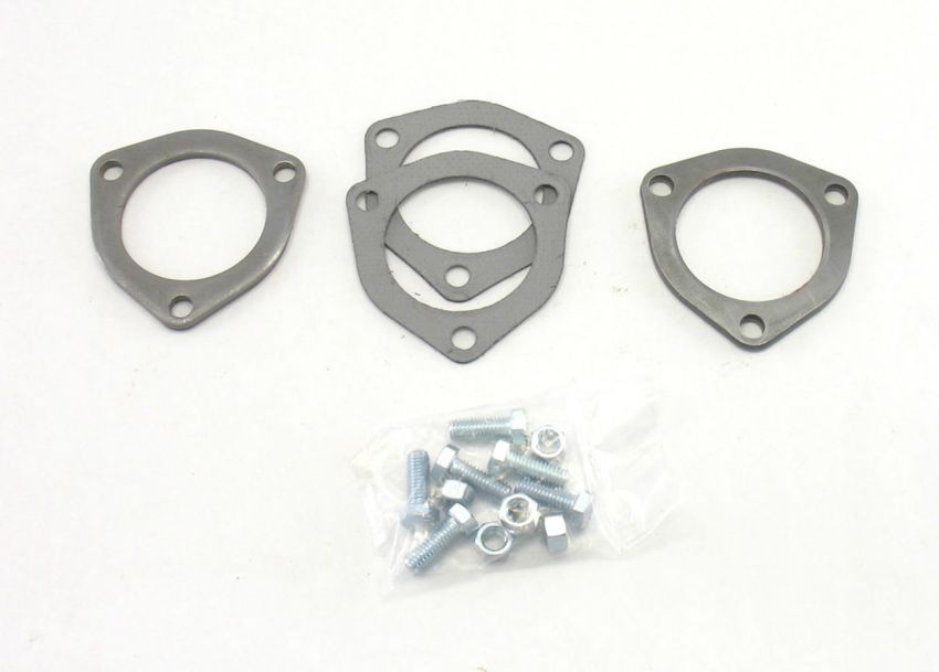 PATRIOT EXHAUST PEPH7259 Collector Flanges - 1pr 3-Bolt 2-1/2in Dia.