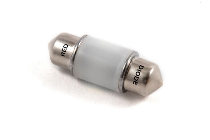 Diode Dynamics DD0301S 31mm HP6 LED Bulb LED - Red (Single)