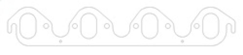 COMETIC GASKETS CAGC5900-030 MLS Exhaust Gasket - BBF 1.250 x 2.080 Oval Port