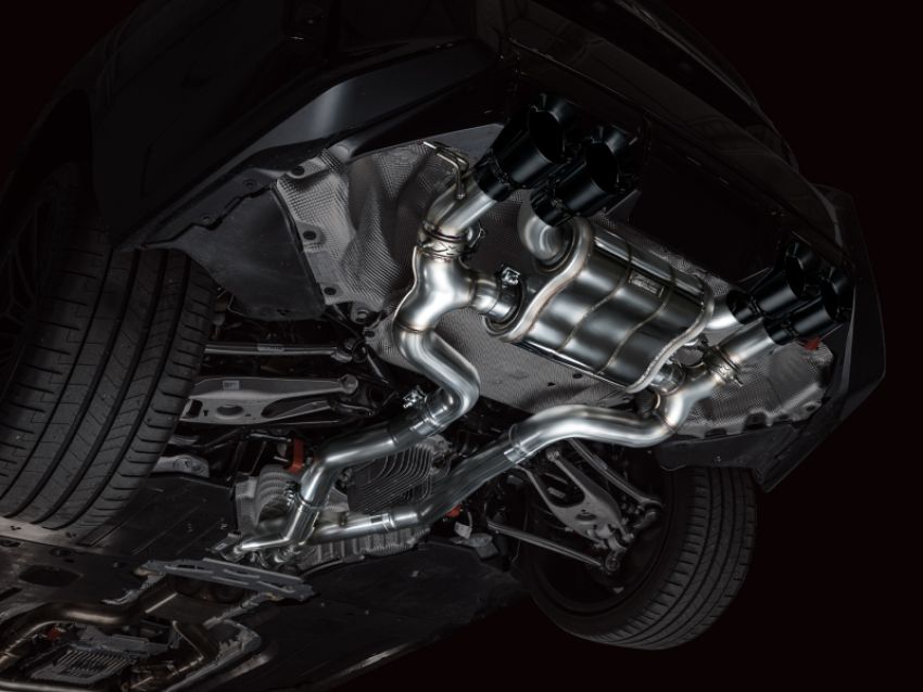 AWE Tuning 3025-43487 23-24 BMW G87 M2 SwitchPath Edition Exhaust - Diamond Black Tips