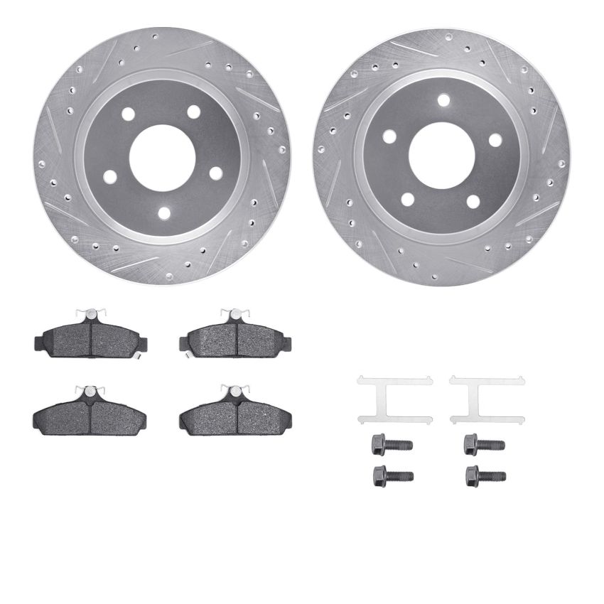 Dynamic Friction 7512-47145 Rotor Kit