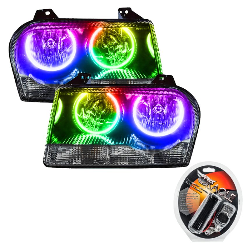 Oracle Lighting 7016-330 SMD Pre-Assembled Headlights, ColorSHIFT