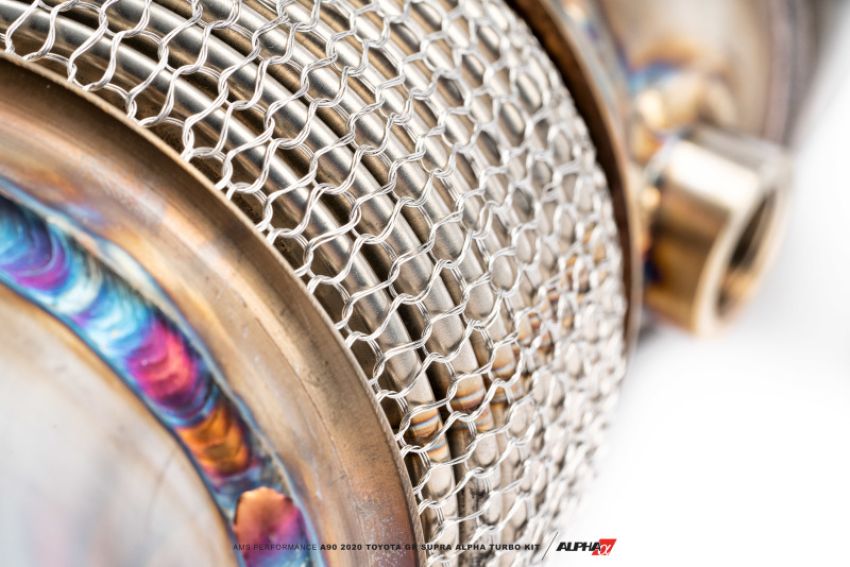 AMS AMS.38.14.0001-2 Performance A90 2020 Toyota GR Supra Alpha 6 GTX3076 GEN II Turbo Kit 49 State Legal EPA Catted