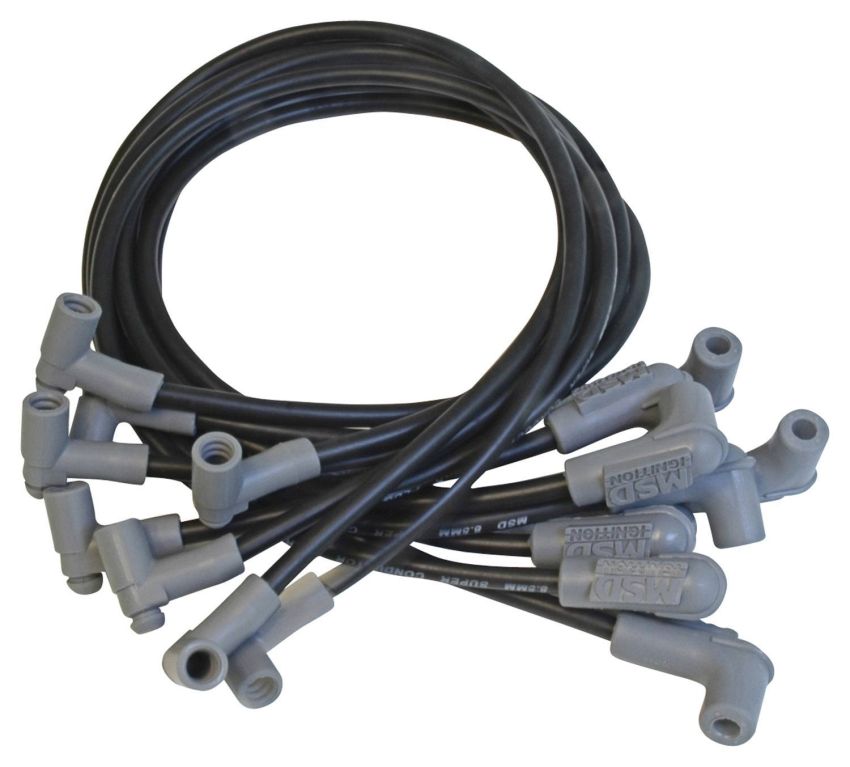 MSD IGNITION MSD31243 8.5MM Spark Plug Wire Set - Black