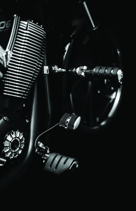 Kuryakyn 7567 Trident Dually Without Adapters Black