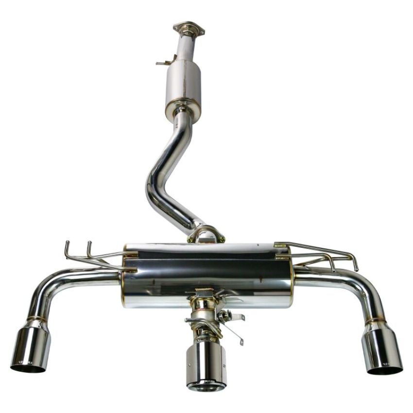 Remark RK-C3076T-05S Catback Exhaust, Toyota GR Corolla, Elite Spec Stainless Center Cover