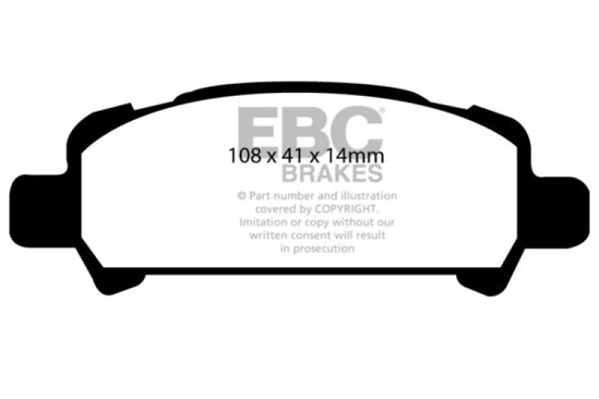 EBC Brakes UD770 Ultimax OEM Replacement Brake Pads