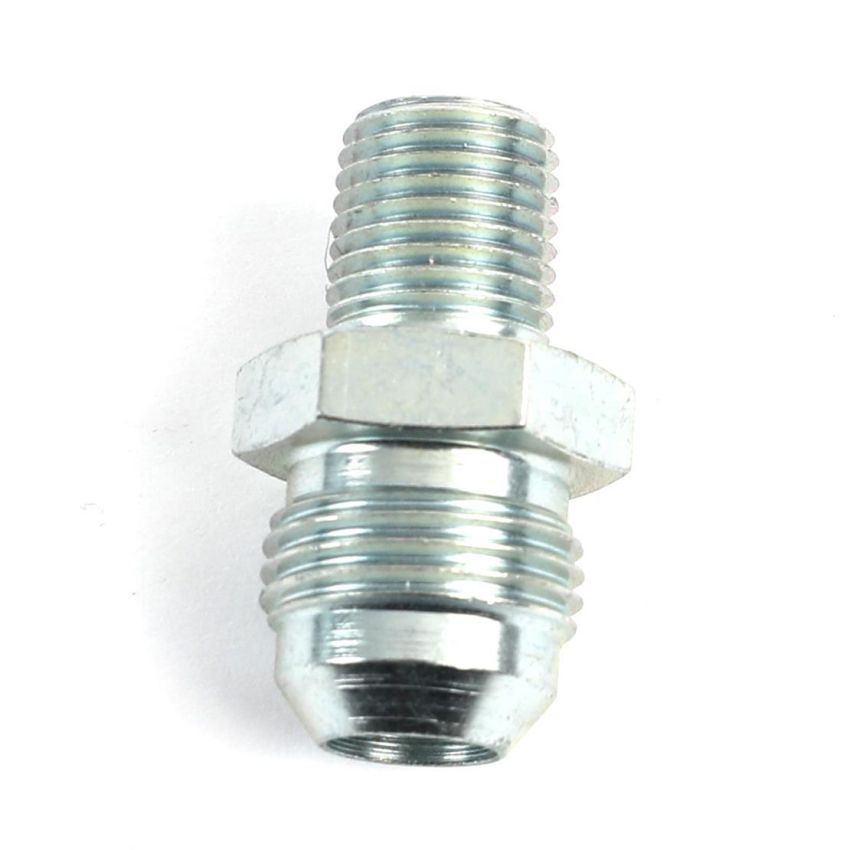 Fragola -8AN x 1/4 NPT Straight Adapter - Steel