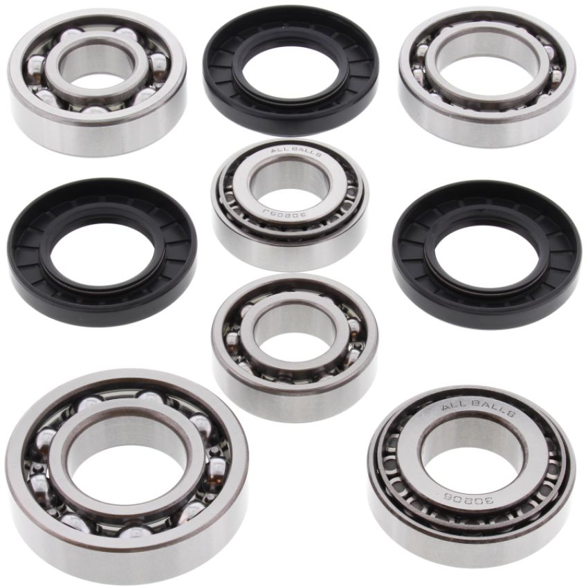 All Balls Racing 25-2074 09-14 Yamaha YFM550 Grizzly Differential Bearing & Seal Kit Rear