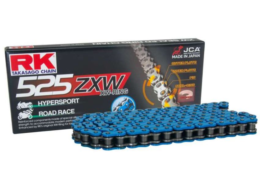 RK Chain BB525ZXW-100FT BB525ZXW-100FT XW-Ring - Blue