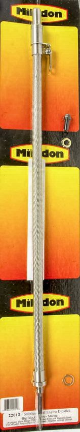 MILODON MIL22012 BBC S/S Engine Dipstick - Marine
