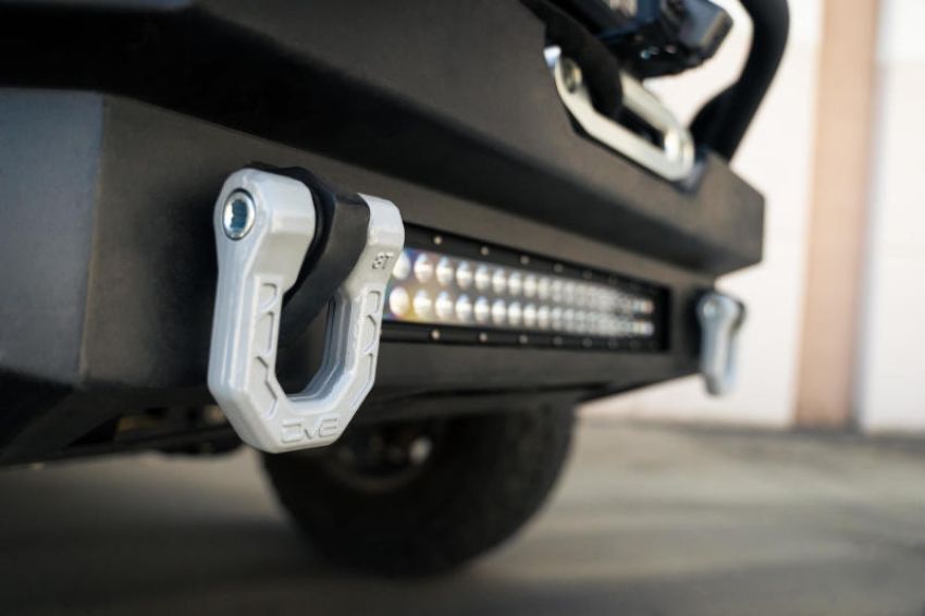 DV8 Offroad UNSK-01GR Gray DV8 Elite Series D-Rings (Pair)