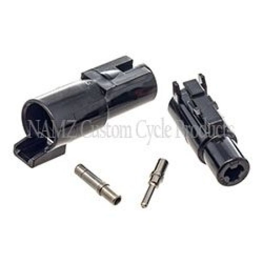 NAMZ HDD-XL-KIT Deutsch HD Series 1-Position Male & Female Connectors w/Solid Terminals (HD 72180-94/72181-94)