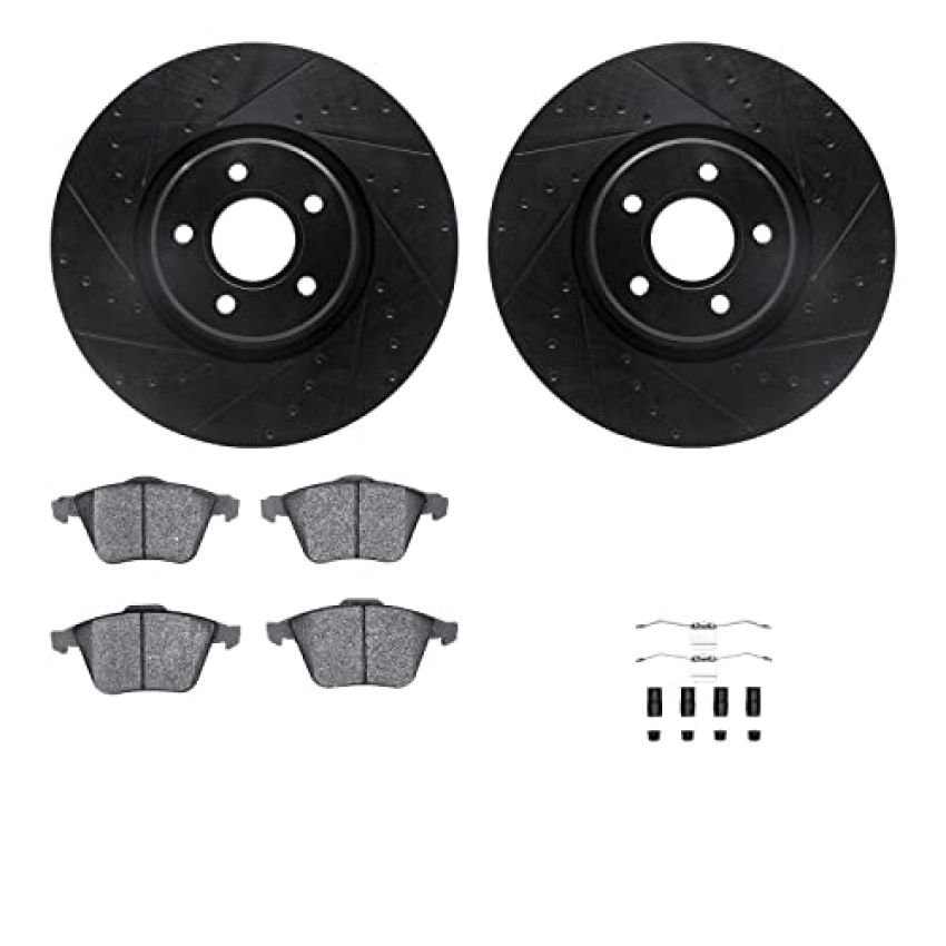 Dynamic Friction 8612-54019 Rotor Kit