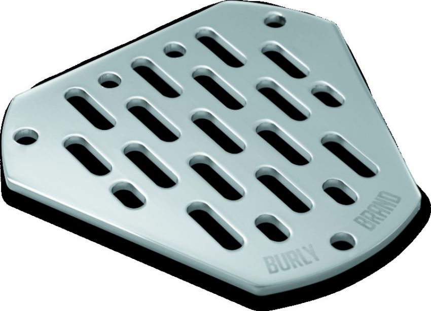 Burly Brand 0206-0181-CH Hex Faceplate MX -Chrome