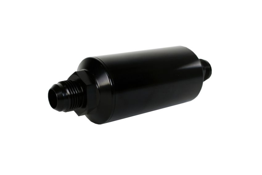 AEROMOTIVE AFS12388 10an Inline Fuel Filter 40 Micron 2in OD Black