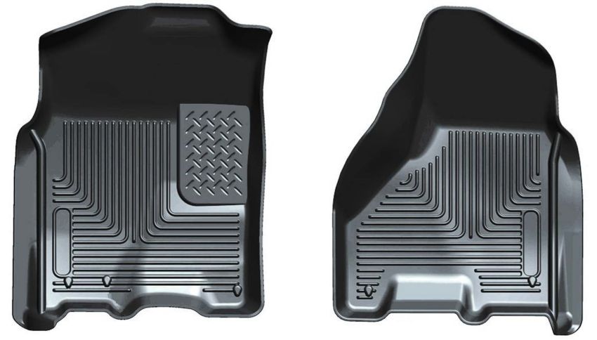 HUSKY LINERS HSK53511 Dodge X-Act Contour Flr Liners Front Black