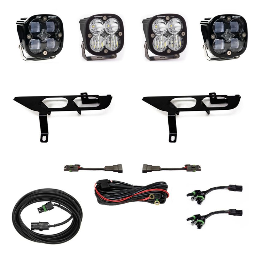Baja Designs 447699 Squadron SAE/Pro Fog Pocket Light Kit