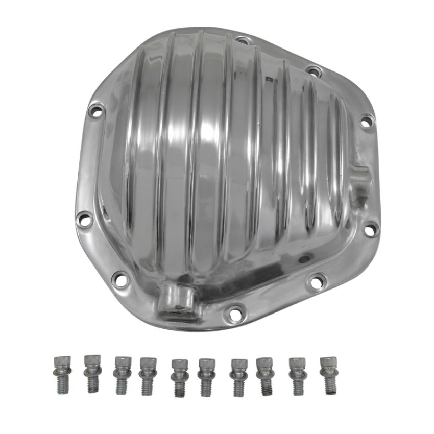 Yukon Gear & Axle YP C2-D60-STD Yukon Gear Polished Aluminum Replacement Cover For Dana 60