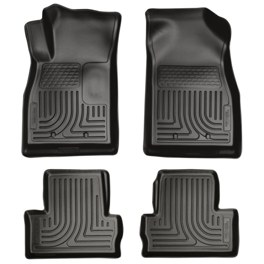 HUSKY LINERS HSK98181 11-  Chevy Volt Front/ 2nd Floor Liners Black
