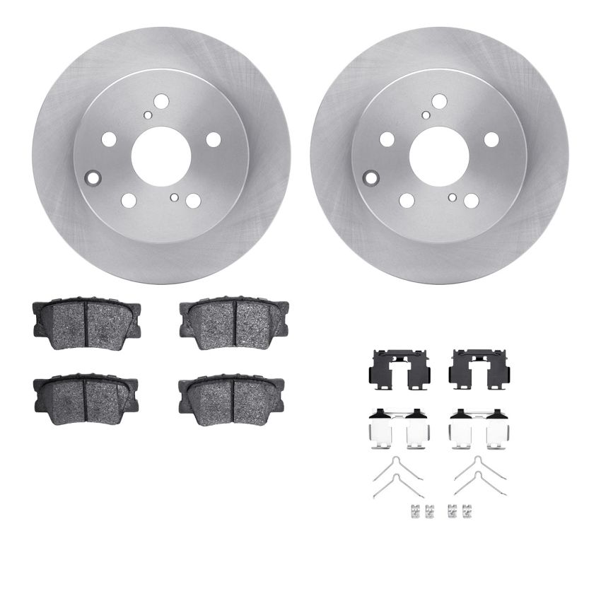 Dynamic Friction 6512-76665 Rotor Kit