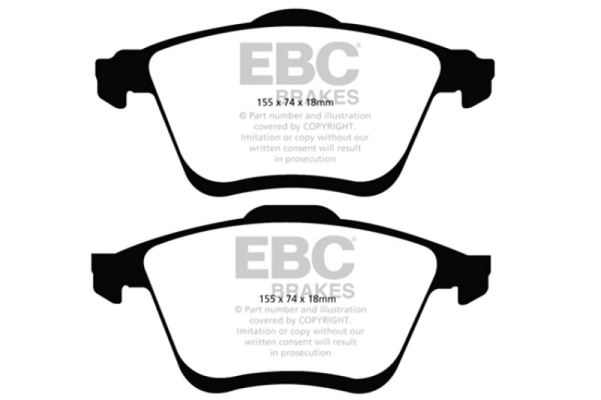 EBC Brakes DP31773C Redstuff Ceramic Low Dust Brake Pads