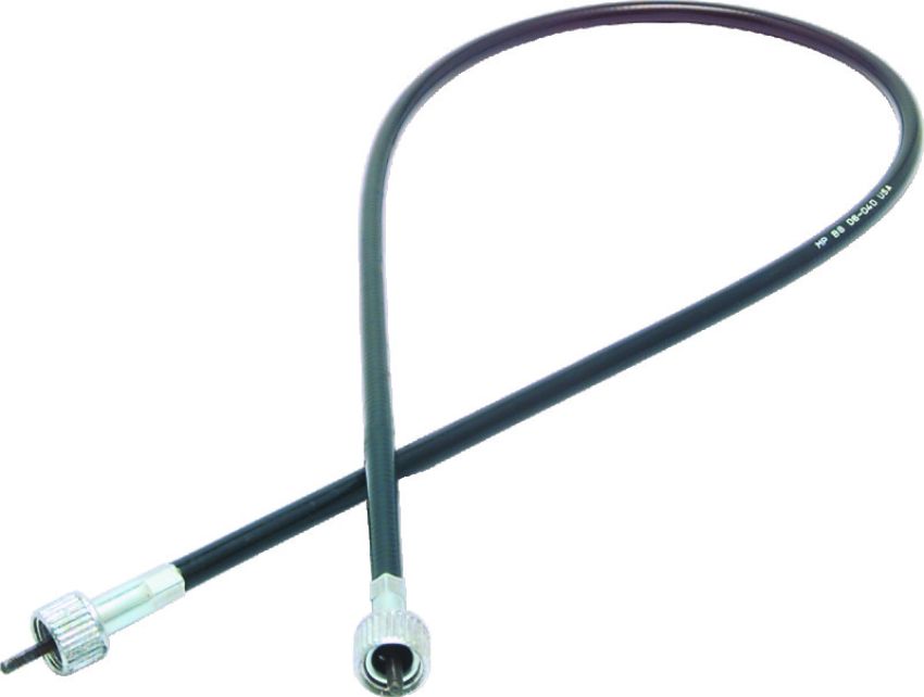 Bikers Choice 66040 74-80 XL Black Vinyl Tach Cable Replaces H-D 92065-74T