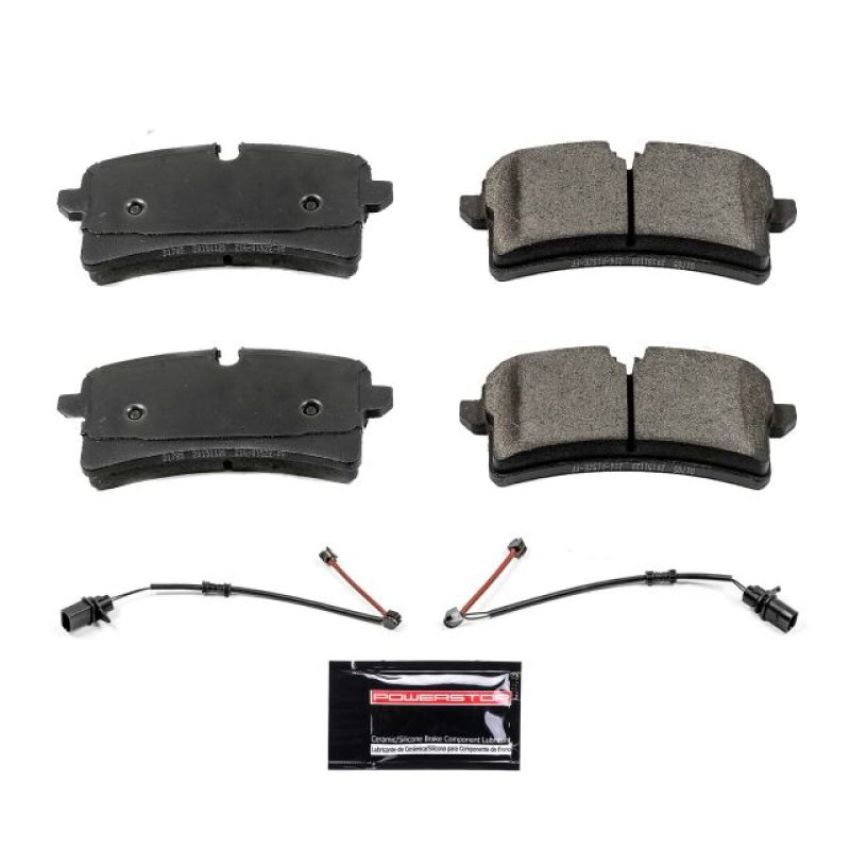 PowerStop Z23-1785 PowerStop - Z23 Daily Driver Carbon-Fiber Ceramic Brake Pads with Hardware Kit