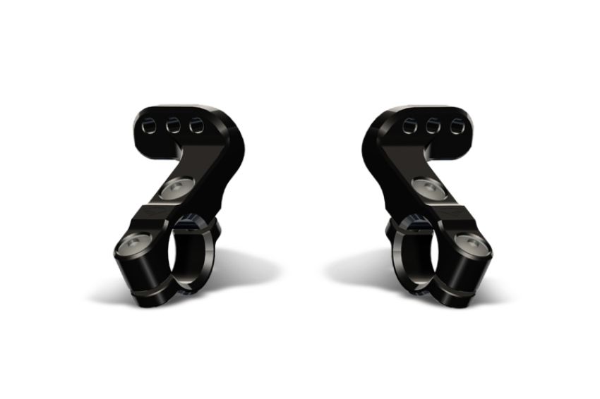 Cycra 1CYC-1363-12 Probend CRM Ultra 7/8 in. Clamps - Black
