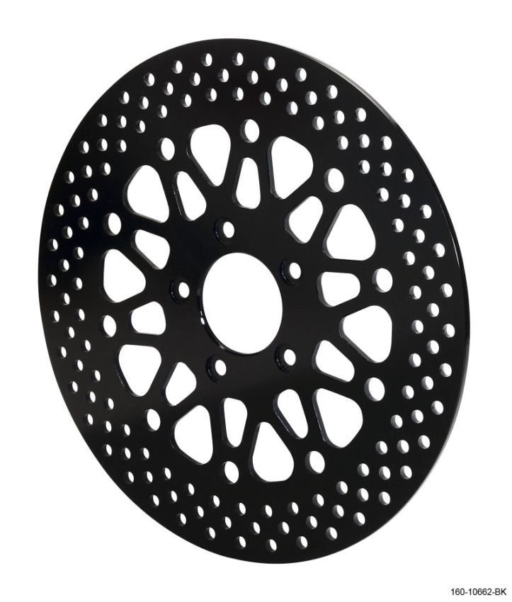 Wilwood 160-10662-BK Rotor-Front-H-D Motorcycle 84-99 Black Finish 11.50 x .196 - 5 on 3.25in