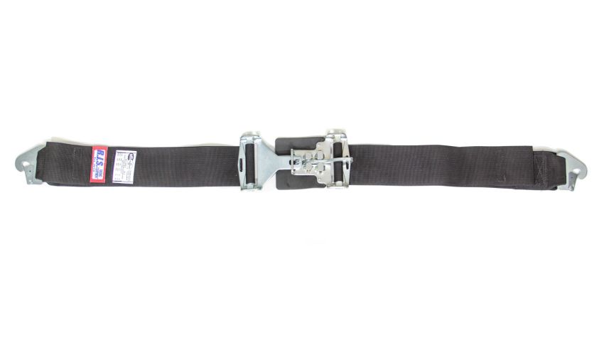RJS SAFETY RJS15002001 3in Lap Belts W/Snap End Black