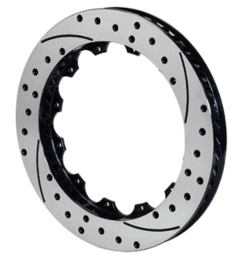 Wilwood 160-13363-BK Rotor-SRP48 SPC-37-LH-BLK-Drill 13.00 x 1.10 - 12 on 7.00in