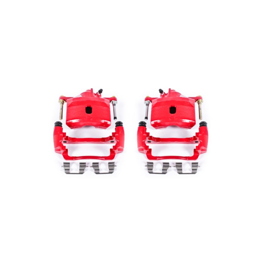 PowerStop S1832 Red Powder Coated Calipers