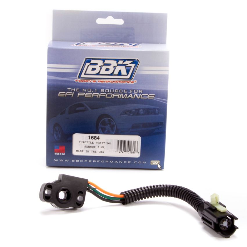 BBK Performance Parts 1684 1986-1993 MUSTANG 5.0 REPLACEMENT THROTTLE POSITION SENSOR