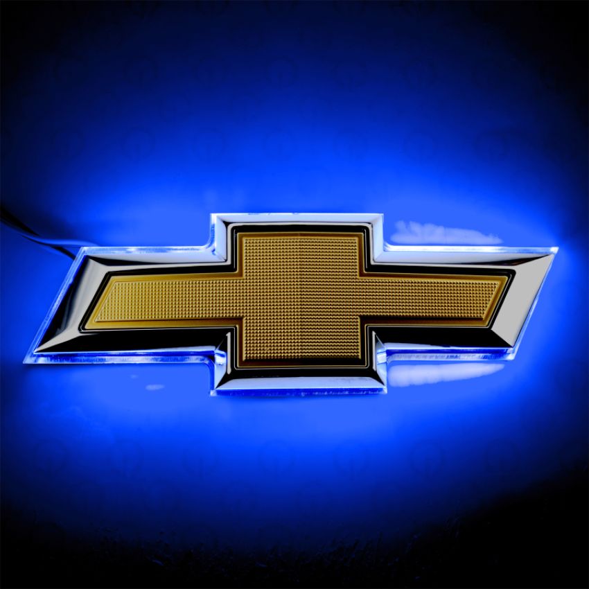 Oracle Lighting 3057-002 Blue Illuminated LED Rear Bowtie Emblem