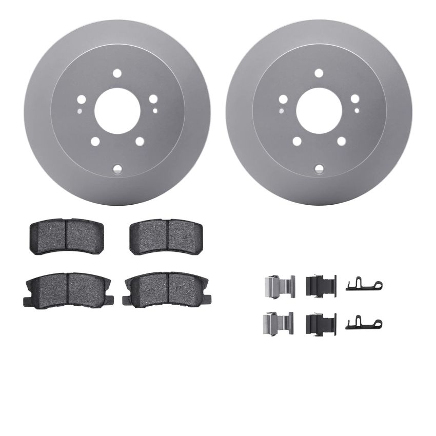 Dynamic Friction 4512-72080 Rotor Kit