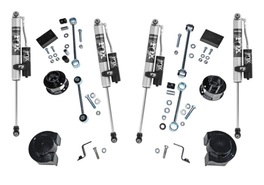 Superlift K187FX 18-22 Jeep Wrangler JL (NO Mojave) 4WD 2.5in Coil Spacer Lift Kit w/Fox 2.0 Res Shocks