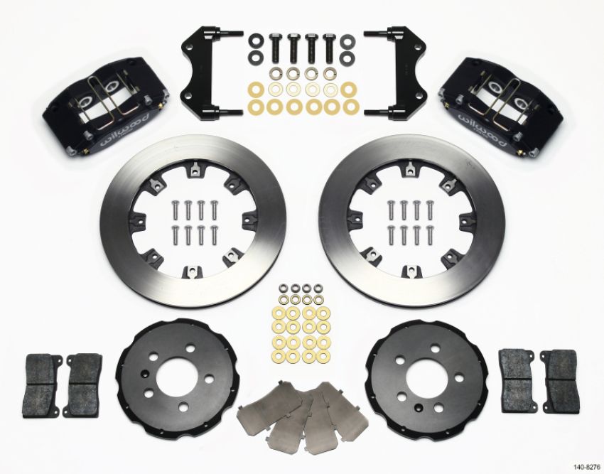 Wilwood 140-8276 Dynapro Radial Front Kit 12.19in 99-03 Jetta IV & Golf IV