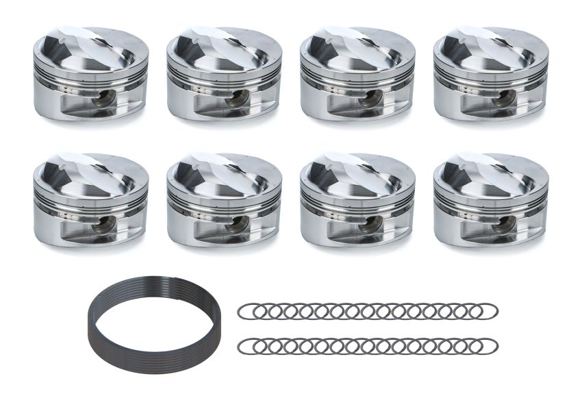 JE Pistons BBC NITROUS DOME GP Set of 8 Pistons
