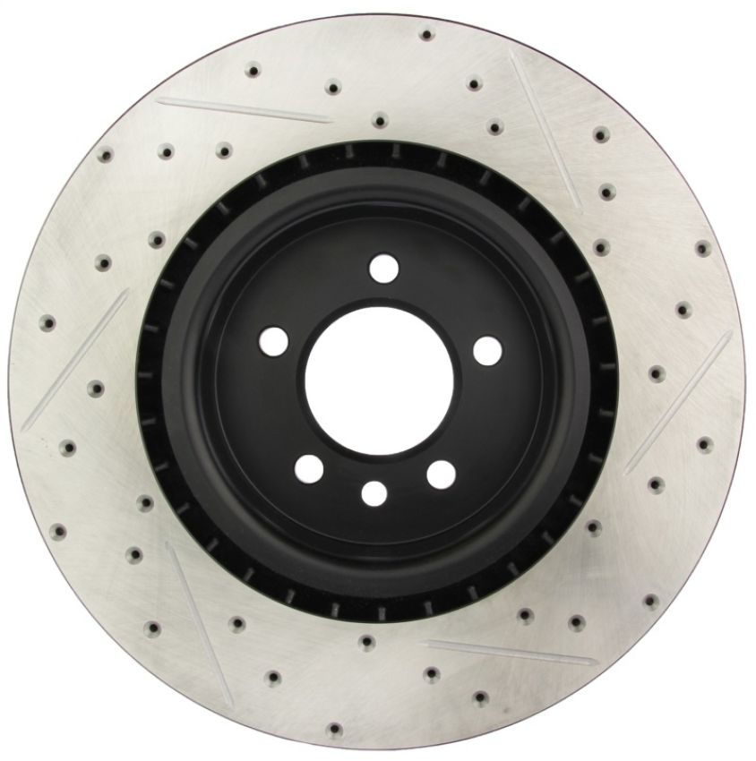Stoptech 127.22011R Slotted & Drilled Sport Brake Rotor