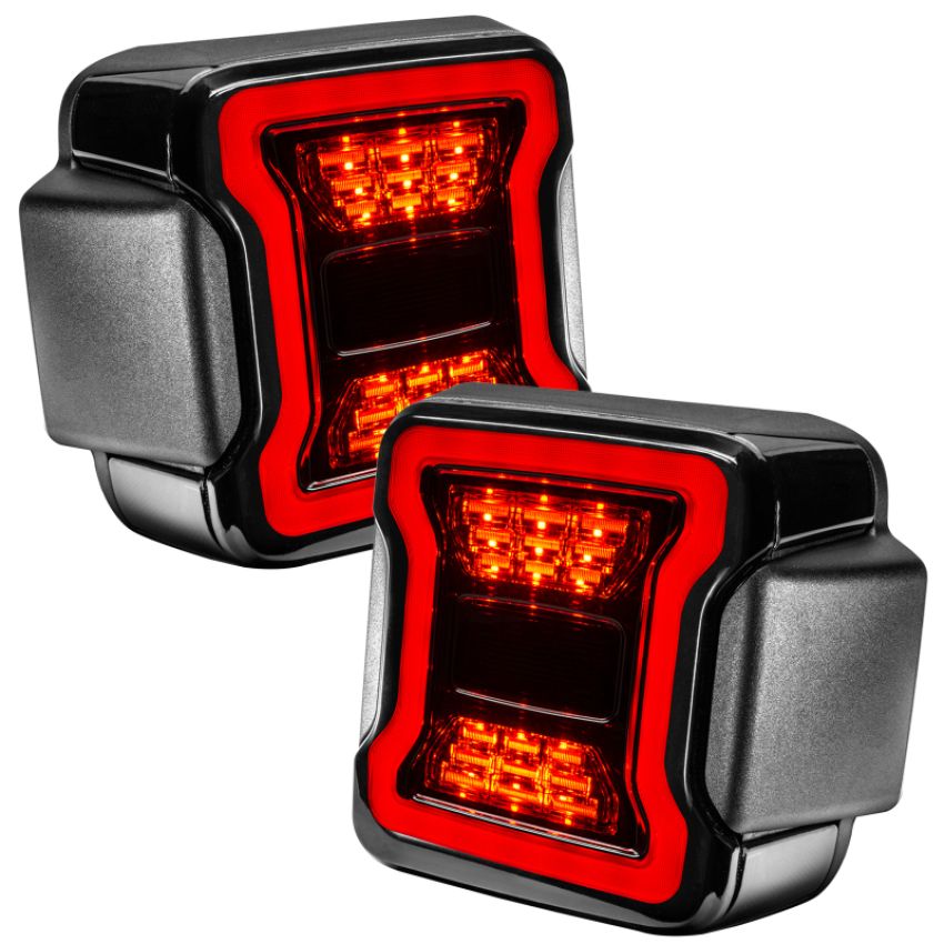 ORACLE LIGHTING ORA5852-504 18-   Jeep Wrangler JL LED Tail Lights Black