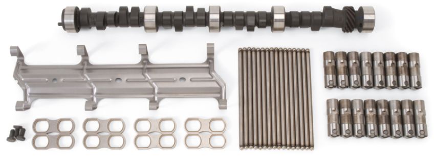 Edelbrock 22046 Camshaft/Lifter/Pushrod Kit Performer RPM SBC 87-Later w/ Thrust Plate