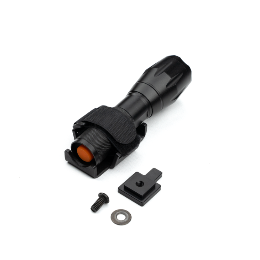 Cali Raised LED CR3947 Cali Raised Molle Flashlight Holder - Holder W/ Zoomable Led Flash Light