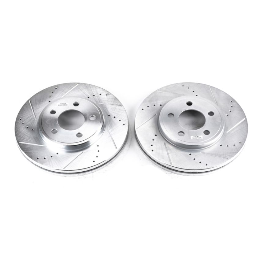 PowerStop AR8164XPR PowerStop Evolution Performance Drilled, Slotted & Plated Brake Rotor Pair