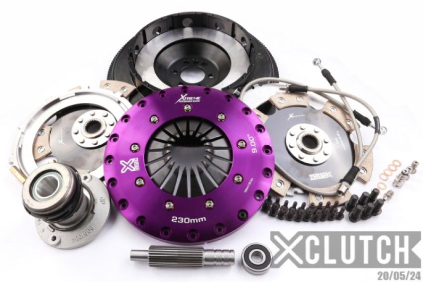 XCLUTCH XKGM23632-2E 15-17 Chevrolet SS Base 6.2L 9in Twin Solid Ceramic Clutch Kit