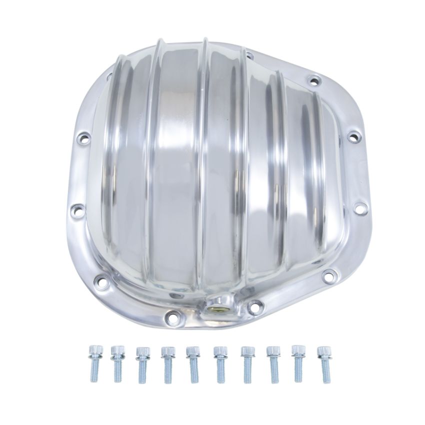 Yukon Gear & Axle YP C2-F10.25 Yukon Gear Polished Aluminum Cover Ford 10.25in and 10.5in Ford
