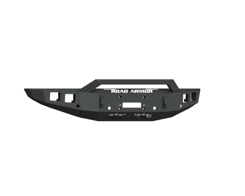 Road Armor 6191F3B 19-20 Ford Ranger Stealth Front Winch Bumper w/Pre-Runner Guard - Tex Blk